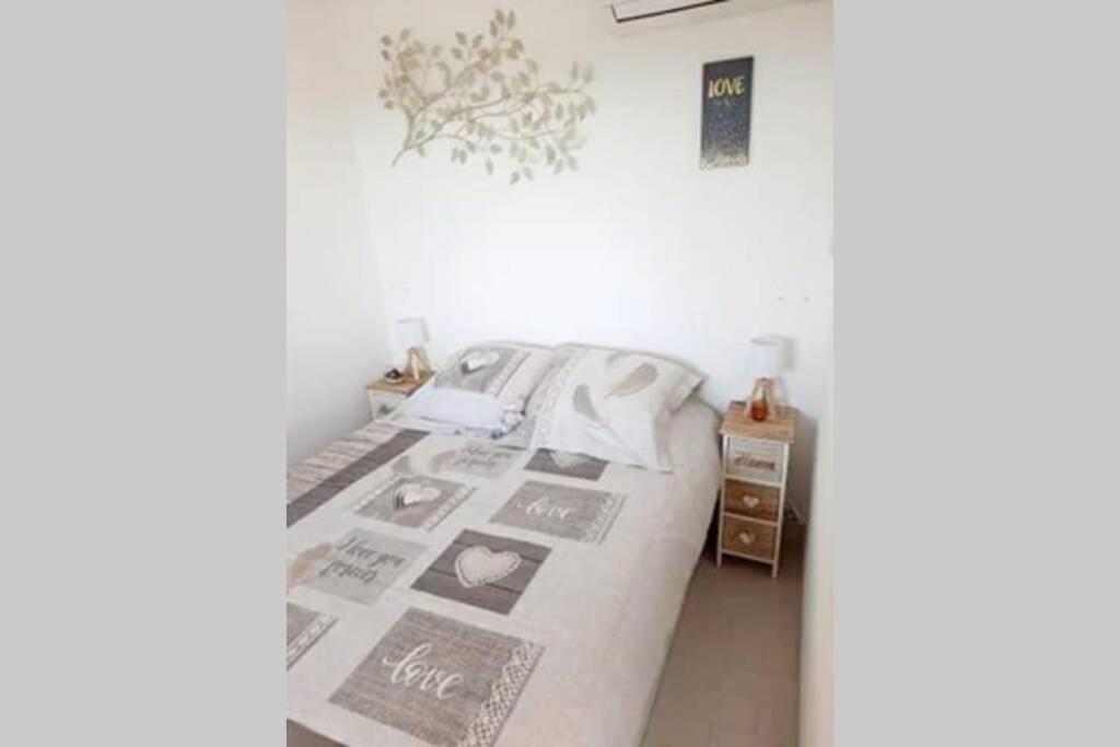 Apartmán T2 Avec Magnifique Vue Mer, Piscine, Clim, Parking Antibes Exteriér fotografie